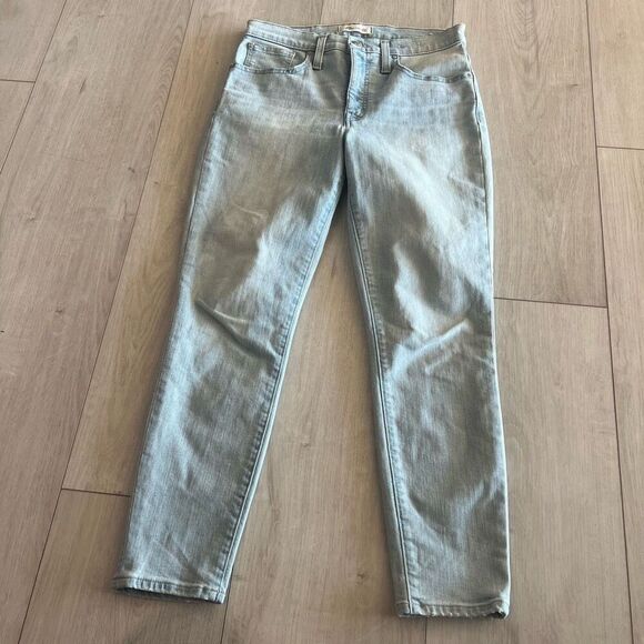 Madewell Denim - Madewell 9” mid rise skinny crop womens jeans size 27